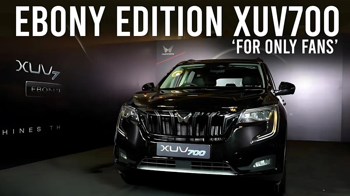 MAHINDRA XUV 700 EBONY